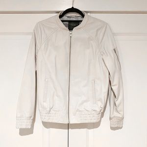 NWOT Sanctuary Leather Bomber Jacket
